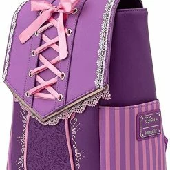 ShopHippo LOUNGEFLY Disney Tangled Rapunzel Cosplay Double Strap Shoulder Bag