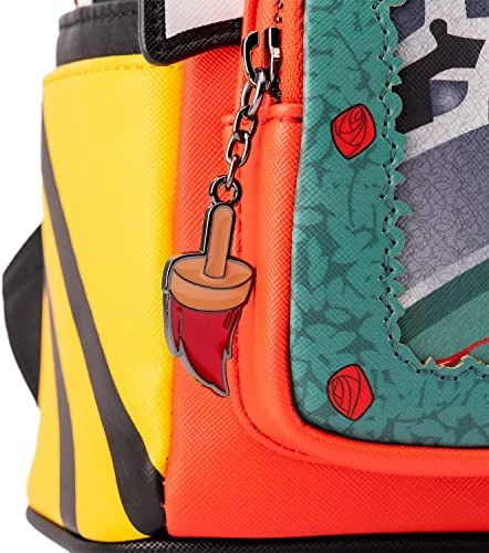 New LOUNGEFLY Disney Villains Queen Of Hearts Mini Backpack 7 New LOUNGEFLY Disney Villains Queen Of Hearts Mini Backpack