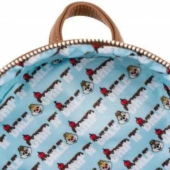 LOUNGEFLY Disney Chip And Dale Snackies All Over Print Womens Double Strap Shoulder Bag Purse 9 LOUNGEFLY Disney Chip And Dale Snackies All Over Print Womens Double Strap Shoulder Bag Purse