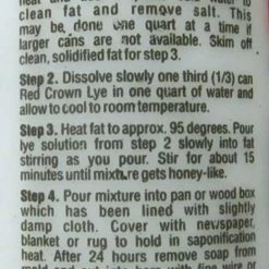 ShopHippo New The Boyer Corporation Red Crown Lye 2 Lbs (Pack Of 2) 8 ShopHippo New The Boyer Corporation Red Crown Lye 2 Lbs (Pack Of 2)