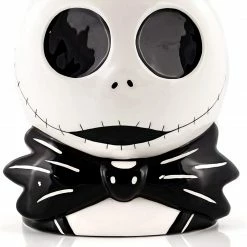 ShopHippo New Seven20 Tim Burton's The Nightmare Before Christmas Ceramic Jack Skellington Cookie Jar