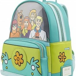 LOUNGEFLY Scooby Doo Mystery Machine Womens Double Strap Shoulder Bag Purse 7 LOUNGEFLY Scooby Doo Mystery Machine Womens Double Strap Shoulder Bag Purse