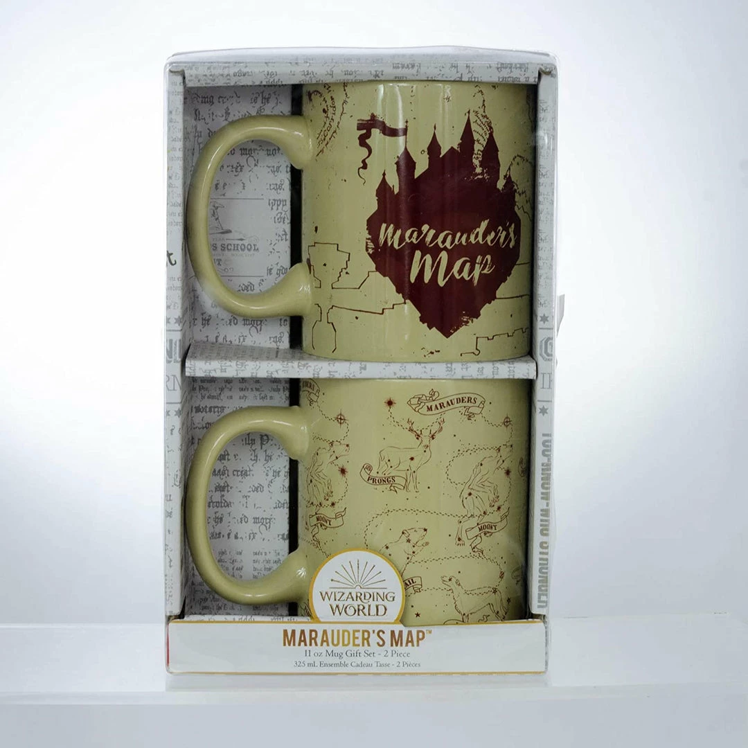 ShopHippo Seven20 Harry Potter Maruder's Map 11oz Ceramic Mug Gift Set (Set Of 2 Mugs) 3 ShopHippo Seven20 Harry Potter Maruder's Map 11oz Ceramic Mug Gift Set (Set Of 2 Mugs)
