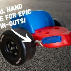 ShopHippo The Original Big Wheel 16 Inch Tricycle - Big Wheel For Kids 3-8 Boys Girls Outdoor Kids Toys Drift Trike With Spin Out Hand Brake - Rally Racer 11 ShopHippo The Original Big Wheel 16 Inch Tricycle - Big Wheel For Kids 3-8 Boys Girls Outdoor Kids Toys Drift Trike With Spin Out Hand Brake - Rally Racer