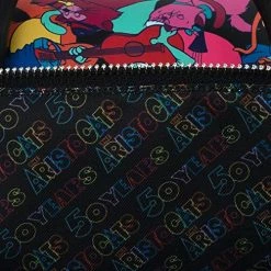 New LOUNGEFLY Disney Aristocats Jazzy Cats Crossed 9 New LOUNGEFLY Disney Aristocats Jazzy Cats Crossed