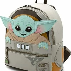 ShopHippo Loungefly Star Wars Baby Yoda The Mandalorian Double Strap Shoulder Bag Purse New 10 ShopHippo Loungefly Star Wars Baby Yoda The Mandalorian Double Strap Shoulder Bag Purse New