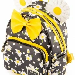 LOUNGEFLY Disney Minnie Mouse Daisies Womens Double Strap Shoulder Bag Purse 11 LOUNGEFLY Disney Minnie Mouse Daisies Womens Double Strap Shoulder Bag Purse