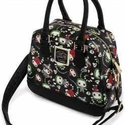 POP BY LOUNGEFLY BEETLEJUICE AOP CROSSBODY