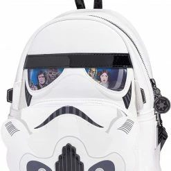 LOUNGEFLY Star Wars Stormtrooper Lenticular Mini Backpack Star Wars One Size