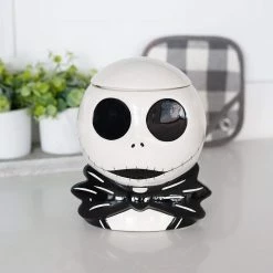 ShopHippo New Seven20 Tim Burton's The Nightmare Before Christmas Ceramic Jack Skellington Cookie Jar