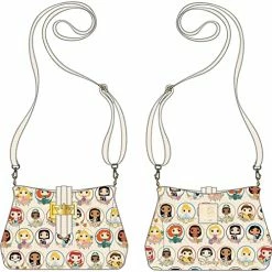 New LOUNGEFLY Pop! - Disney Princess Circles - Crossbody Bag Purse Handbag 15 New LOUNGEFLY Pop! - Disney Princess Circles - Crossbody Bag Purse Handbag