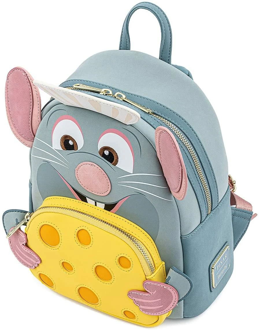 ShopHippo New LOUNGEFLY Disney Pixar Ratatouille Chef Cosplay Womens Double Strap Shoulder Bag Purse 5 ShopHippo New LOUNGEFLY Disney Pixar Ratatouille Chef Cosplay Womens Double Strap Shoulder Bag Purse