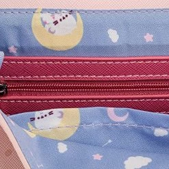 LOUNGEFLY Pusheen Unicorn Ombre Chain Strap Crossbody Bag 9 LOUNGEFLY Pusheen Unicorn Ombre Chain Strap Crossbody Bag