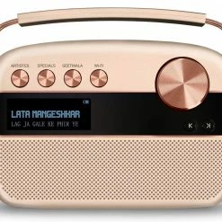 ShopHippo Saregama Carvaan 2.0 Portable Digital Music Player - Sound By Harman/Kardon (with 20,000 Songs) (with WiFi, Rose Gold Color) New