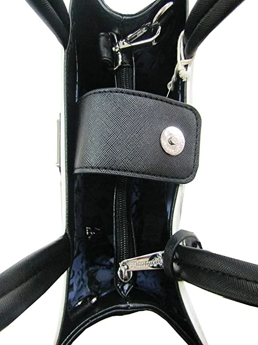 LOUNGEFLY Nightmare Before Christmas Jack And Sally Bag,White New 5 LOUNGEFLY Nightmare Before Christmas Jack And Sally Bag,White New