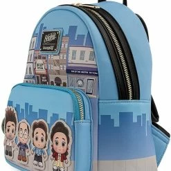 Loungefly New Funko LF CORE Seinfeld CAST Art Mini Faux Backpack 12 Loungefly New Funko LF CORE Seinfeld CAST Art Mini Faux Backpack
