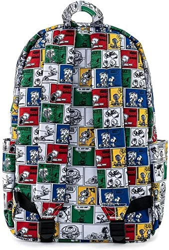 ShopHippo LOUNGEFLY Peanuts Comic Strip AOP Nylon Women's Double Strap Shoulder Bag 5 ShopHippo LOUNGEFLY Peanuts Comic Strip AOP Nylon Women's Double Strap Shoulder Bag