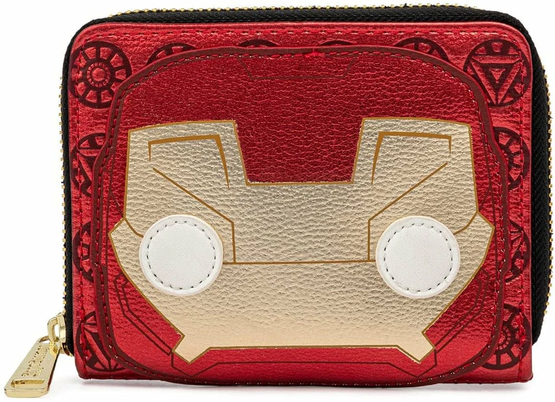 New LOUNGEFLY Funko Pop! Marvel Ironman Zip Around Wallet 3 New LOUNGEFLY Funko Pop! Marvel Ironman Zip Around Wallet