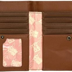 New LOUNGEFLY Star Wars The Mandalorian Baby Yoda Wait For Me Faux Leather Wallet 8 New LOUNGEFLY Star Wars The Mandalorian Baby Yoda Wait For Me Faux Leather Wallet