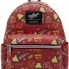 LOUNGEFLY X A Christmas Story Lampshade AOP Mini Backpack