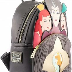 LOUNGEFLY Disney Villains Scene Evil Stepmother And Stepsisters Womens Double Strap Shoulder Bag Purse New 12 LOUNGEFLY Disney Villains Scene Evil Stepmother And Stepsisters Womens Double Strap Shoulder Bag Purse New