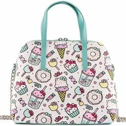 LOUNGEFLY Sanrio Hello Kitty Sweet Treats Crossbody Purse 8 LOUNGEFLY Sanrio Hello Kitty Sweet Treats Crossbody Purse
