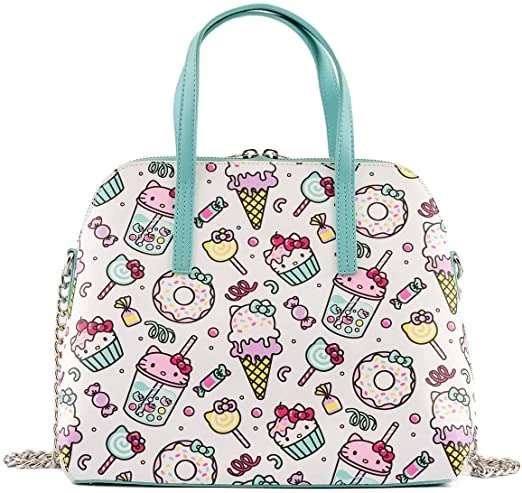 LOUNGEFLY Sanrio Hello Kitty Sweet Treats Crossbody Purse 4 LOUNGEFLY Sanrio Hello Kitty Sweet Treats Crossbody Purse