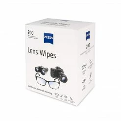 New ZEISS Lens Wipes - 200 Pre-Moistened Eyeglass Cleaning Wipes