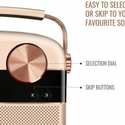 ShopHippo Saregama Carvaan 2.0 Portable Digital Music Player - Sound By Harman/Kardon (with 20,000 Songs) (with WiFi, Rose Gold Color) New 15 ShopHippo Saregama Carvaan 2.0 Portable Digital Music Player - Sound By Harman/Kardon (with 20,000 Songs) (with WiFi, Rose Gold Color) New