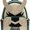 LOUNGEFLY Marvel Loki Classic Cosplay Womens Double Strap Shoulder Bag Purse 1 LOUNGEFLY Marvel Loki Classic Cosplay Womens Double Strap Shoulder Bag Purse
