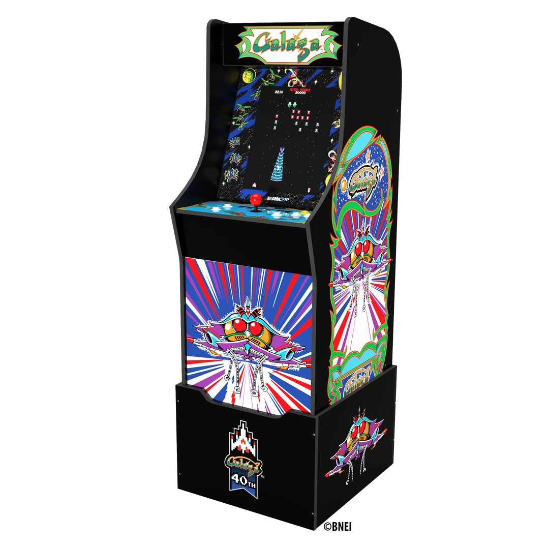 ShopHippo GALAGA 40th Anniversary 12-IN-1 Bandai Namco Legacy Edition Arcade With Licensed Riser, ARCADE1UP New 3 ShopHippo GALAGA 40th Anniversary 12-IN-1 Bandai Namco Legacy Edition Arcade With Licensed Riser, ARCADE1UP New