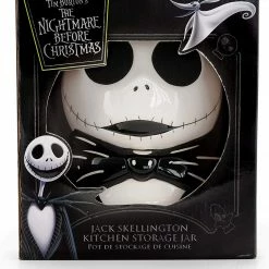 ShopHippo New Seven20 Tim Burton's The Nightmare Before Christmas Ceramic Jack Skellington Cookie Jar
