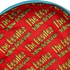 LOUNGEFLY The Beatles Yellow Submarine Womens Double Strap Shoulder Bag Purse New 13 LOUNGEFLY The Beatles Yellow Submarine Womens Double Strap Shoulder Bag Purse New
