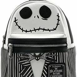 New LOUNGEFLY The Nightmare Before Christmas Jack Skellington Mini Backpack