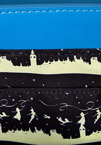 LOUNGEFLY DISNEY PETER PAN GLOW CLOCK CROSS BODY BAG 5 LOUNGEFLY DISNEY PETER PAN GLOW CLOCK CROSS BODY BAG