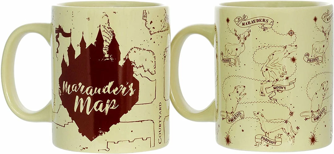 ShopHippo Seven20 Harry Potter Maruder's Map 11oz Ceramic Mug Gift Set (Set Of 2 Mugs) 4 ShopHippo Seven20 Harry Potter Maruder's Map 11oz Ceramic Mug Gift Set (Set Of 2 Mugs)