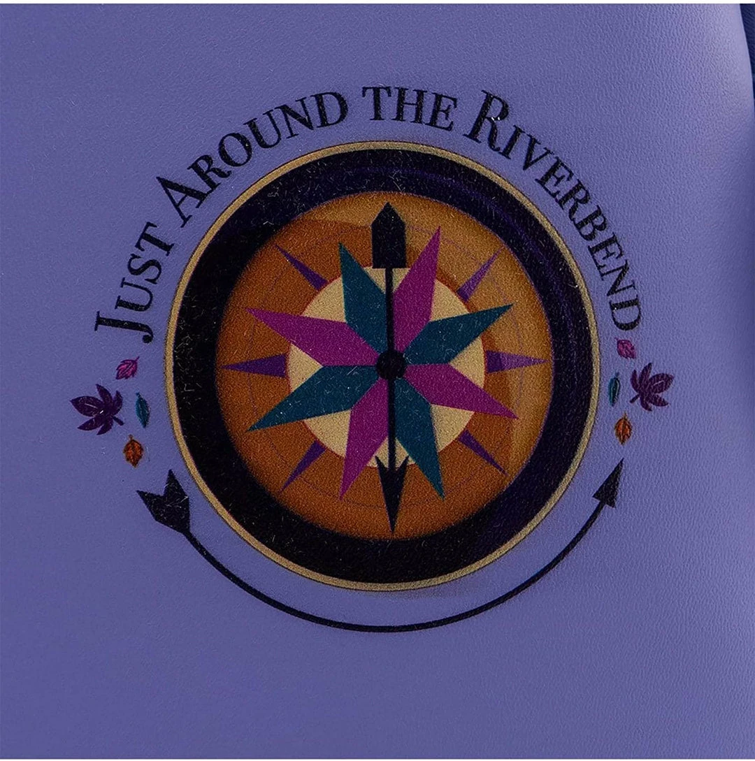 LOUNGEFLY Disney Pocohontas Just Around The River Bend Womens Double Strap Shoulder Bag Purse 6 LOUNGEFLY Disney Pocohontas Just Around The River Bend Womens Double Strap Shoulder Bag Purse