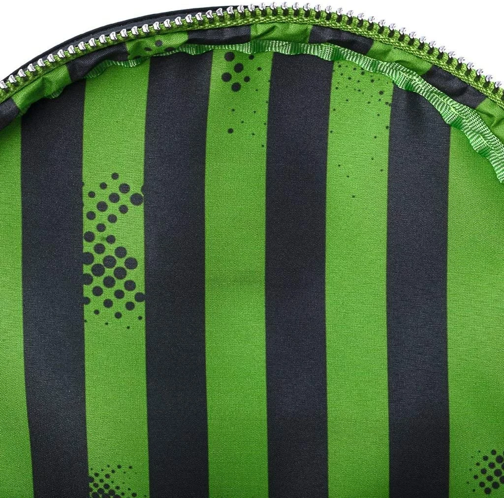 New LOUNGEFLY Beetlejuice Chibi All Over Print Womens Double Strap Shoulder Bag Purse 5 New LOUNGEFLY Beetlejuice Chibi All Over Print Womens Double Strap Shoulder Bag Purse