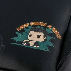 New LOUNGEFLY POP Jurassic Park Gates Womens Double Strap Shoulder Bag Purse 14 New LOUNGEFLY POP Jurassic Park Gates Womens Double Strap Shoulder Bag Purse