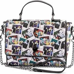 New LOUNGEFLY Disney Villains Club Crossbody Bag