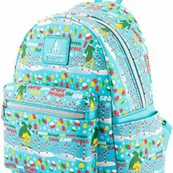 LOUNGEFLY Elf I Passed Through The Seven Levels Of The Candy Cane Forest Double Strap Shoulder Bag
