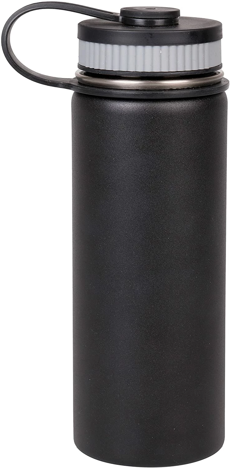 ShopHippo DC Batman Stainless Steel Water Bottle - Wide Mouth Double Walled Vacuum Insulated Bottle For Hot And Cold Beverages - 550ml/18oz New 6 ShopHippo DC Batman Stainless Steel Water Bottle - Wide Mouth Double Walled Vacuum Insulated Bottle For Hot And Cold Beverages - 550ml/18oz New