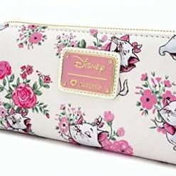 ShopHippo LOUNGEFLY Disney Marie Floral AOP Wallet New