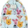 LOUNGEFLY Disney Winnie The Pooh Balloon Friends Womens Double Strap Shoulder Bag Purse New 1 LOUNGEFLY Disney Winnie The Pooh Balloon Friends Womens Double Strap Shoulder Bag Purse New
