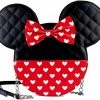 New LOUNGEFLY Disney Mickey & Minnie Valentines Crossbody Bag 2 New LOUNGEFLY Disney Mickey & Minnie Valentines Crossbody Bag