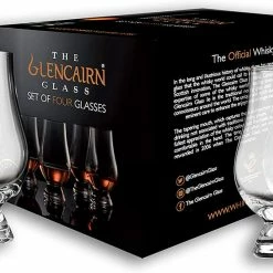ShopHippo Glencairn Whisky Glass, Set Of 4 In 4 Pack Gift Carton