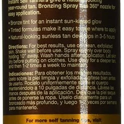 ShopHippo BODY DRENCH Quick Tan Instant Self Tanning Spray, Medium Dark, 6 Oz (Pack Of 3) New
