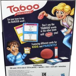 ShopHippo Taboo Kids Vs. Parents Family Board Game Ages 8 And Up
