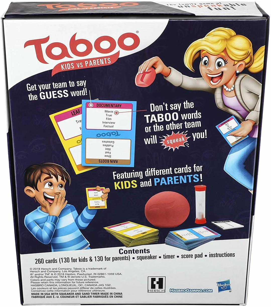 ShopHippo Taboo Kids Vs. Parents Family Board Game Ages 8 And Up 4 ShopHippo Taboo Kids Vs. Parents Family Board Game Ages 8 And Up