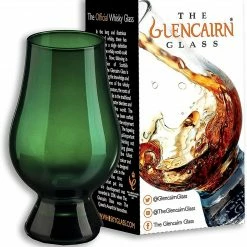 ShopHippo Green Glencairn Whisky Glass In Gift Carton New